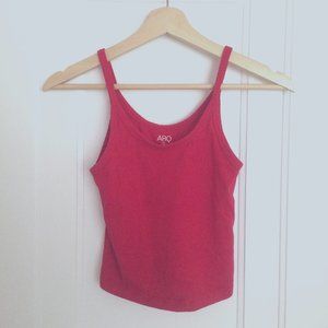 ARQ crop tank (red, size small)